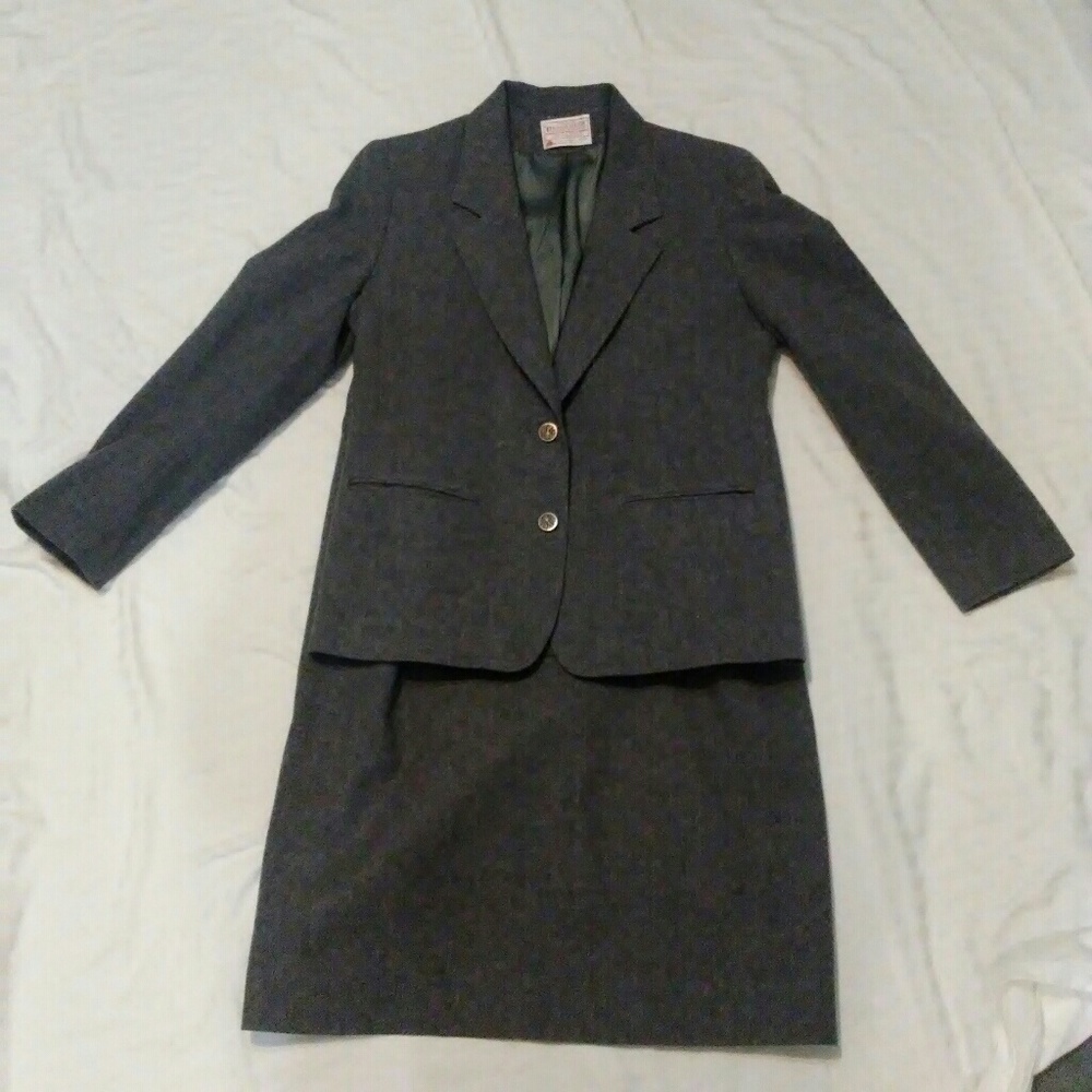 Vintage 2 piece size 10 Pendleton 100% virgin wool